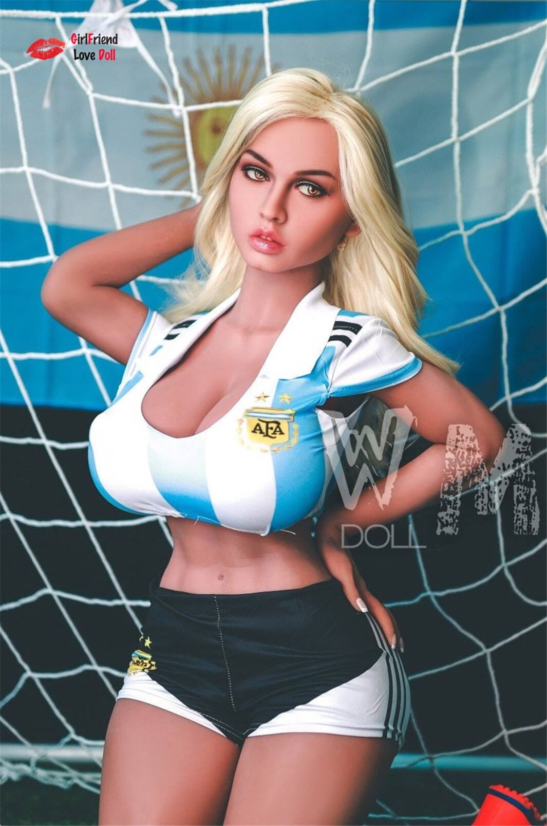 WM Huge Boobs Sex Doll 155cm L Cup - Football Girl Grace