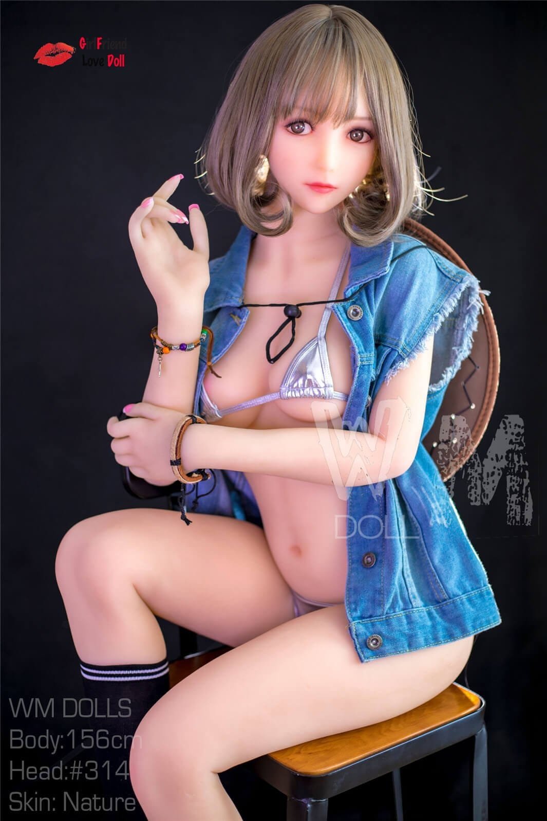 Japanese Barbie Doll Sex - WM Japanese Manga Sex Doll 156cm C Cup - Cute Barbie - GFsexDoll